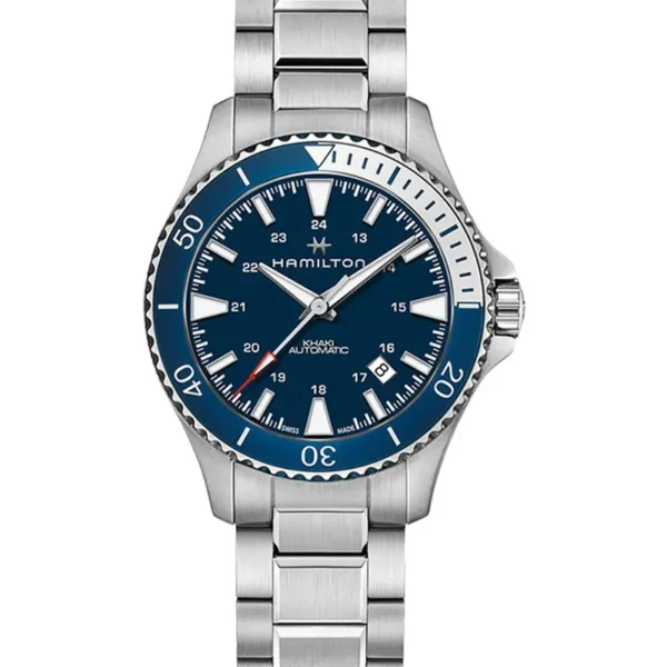 Montre Khaki Navy Scuba Blue Dial Auto H82345141 – Image 2